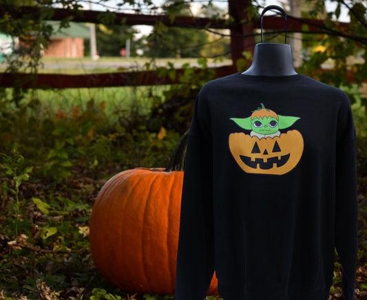 A Little Green Pumpkin Sweater