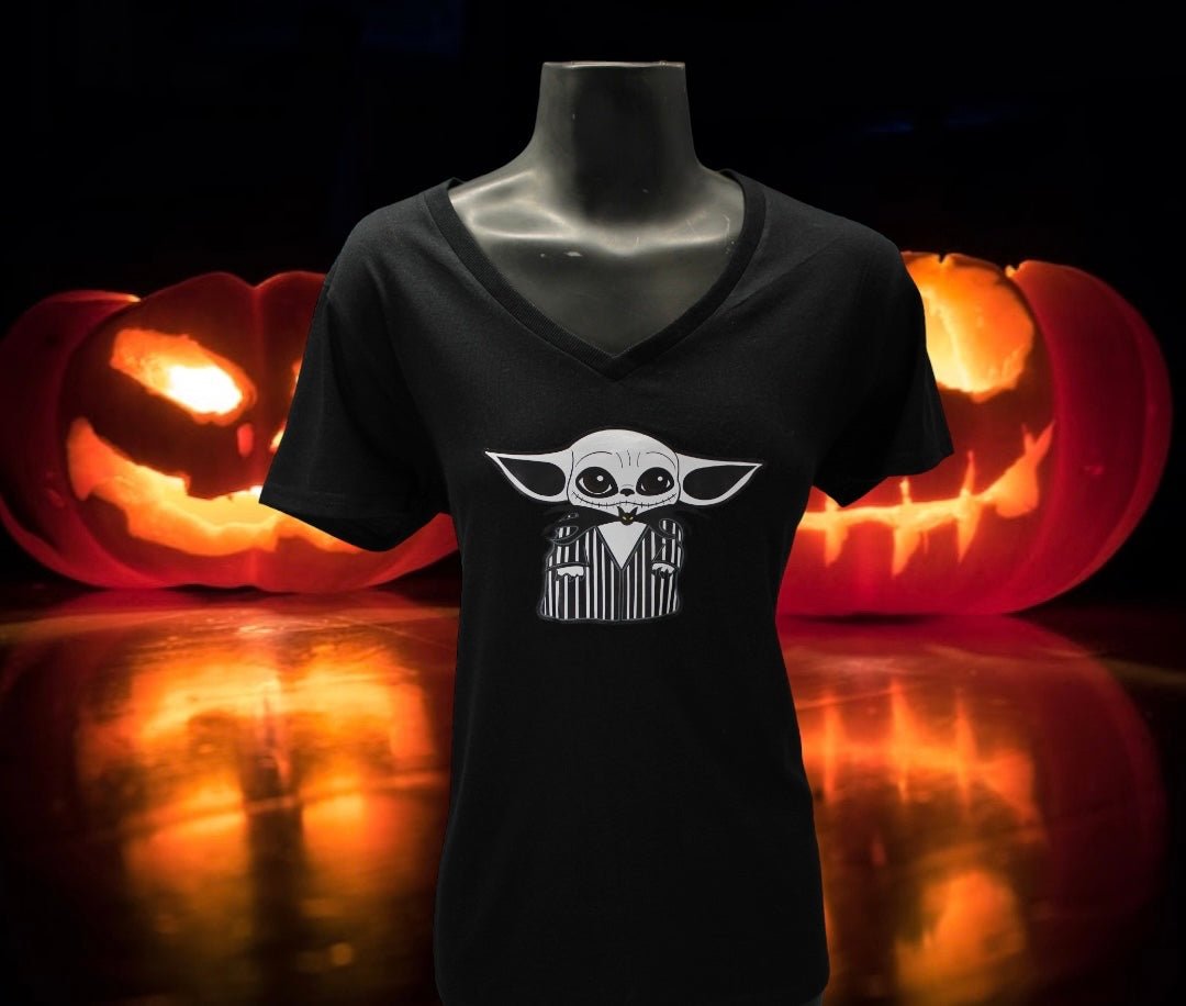 Pumpkin King Skeleton Alien Shirt - alittlegreenshoppe