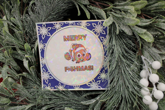 Merry Fishmas Christmas Card