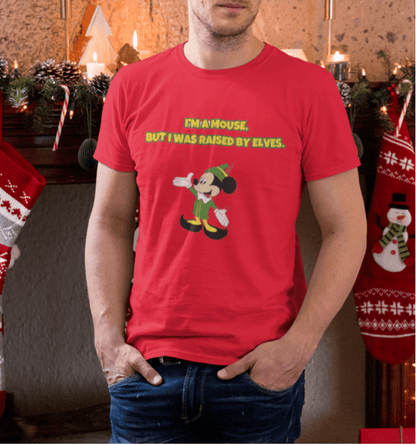 A Mouse Raised By Elves Xmas Shirt - alittlegreenshoppe
