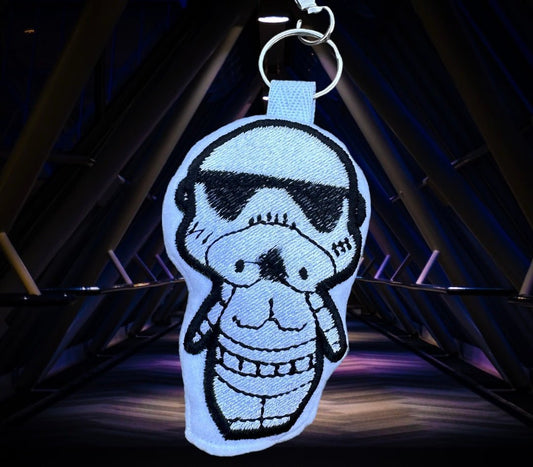 Evil Guards Keychain - alittlegreenshoppe