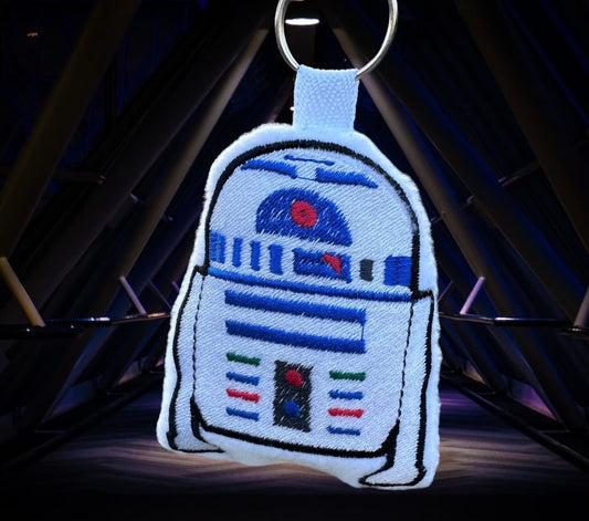 Our Astro Droid Keychain - alittlegreenshoppe