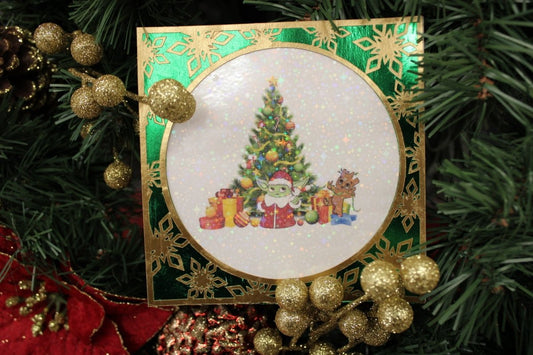 Rockin’ Around The Xmas Tree Card - alittlegreenshoppe