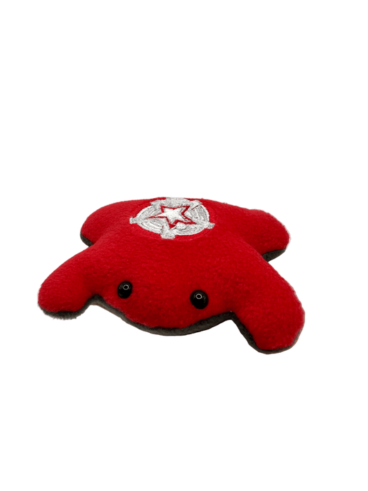 The Red Star Guardian Frog - alittlegreenshoppe